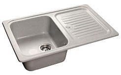 Granfest Мойка кухонная Standart GF-S780L Серый – фотография-1